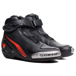 Dainese Superya, Schuhe - Schwarz/Neon-Rot - 41 EU