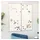vidaXL Magnetisches Whiteboard Klappbar 100 x 100 cm Weiß