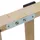 Homestyle4u Lattenrost mit Kopfteil verstellbar 90 x 200 cm