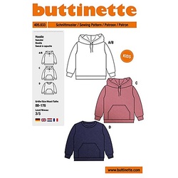 buttinette Schnitt "Hoodie" für Kinder