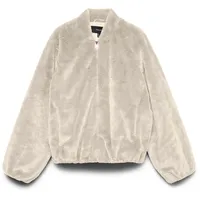 Vero Moda Damen Vmsonjaliga Short Jacket Ga Boo, Oatmeal, x_s - x_s