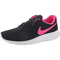 Nike Tanjun, Mädchen Laufschuhe, Schwarz (Black/Hyper Pink-White), 36 EU (3.5 Kinder UK) - 36 EU