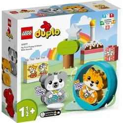 LEGO® 10977 - Mein erstes Hündchen & Kätzchen – mit Ton — DUPLO