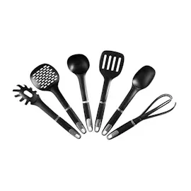 BEM Edelstahl Schüssel Set mit Deckel und Reibe 1,8L 3,4L 5,5L und Küchenhelfer Set 6-tlg.