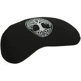 Deuser Yoga Mondkissen schwarz, Schwarz