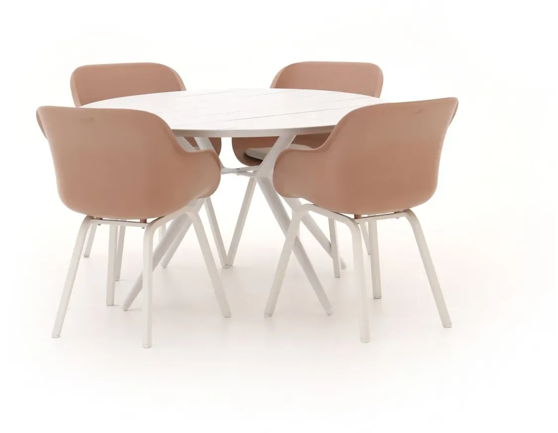 + 10 % Kassenrabatt | Hartman Le Soleil Element/Sora ø 127 cm Gartenmöbel-Set 5-teilig
