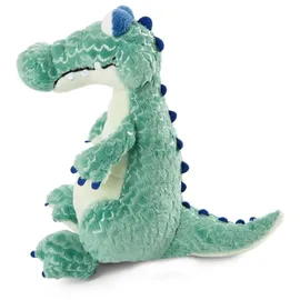 Teddys Rothenburg Kuscheltier Krokodil 21 cm Grün