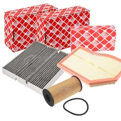 Febi Pollen- Luft- Öl-filter Paket Passend Für Mercedes Cla C118: Filter, Innenraumluft Mercedes-benz: A2478300800 Mercedes-benz: A2478301702 Mercedes