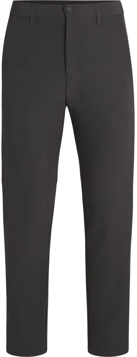 HUGO BOSS Hose Commuter Regular, dunkelgrau