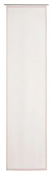 Gözze Schiebevorhang Costa Rica 60 x 245 cm Polyester Beige Creme