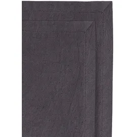 LeGer Home by Lena Gercke Platzset "Liaa", grau (anthrazit), B:30cm L:45cm, Obermaterial: 88% Baumwolle, 12% Leinen, LEGER HOME BY LENA GERCKE, Platzsets, Baumwollqualität mit Leinenanteil, schöne Haptik, Deko, Maße 30x40 cm