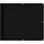 Balkonverkleidung 90 x 700 cm Schwarz Polyester 1 St.