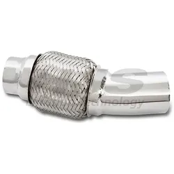 HJS Flexrohr, Abgasanlage Reparaturrohr, Ruß-/Partikelfilter Abgasanlage,Reparaturrohr, vorne Ø55mm 55mm für BMW (18.30.7.812.263) (18.30.7.812.285) (