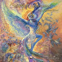 Flame Tree Gift Celestial Journeys by Josephine Wall – Himmlische Reisen von Josephine Wall 2026 – Original Flame Tree Publishing-Kalender [Kalender] (Wall-Kalender)