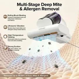lubluelu CM208 Anti-Milben UV Matratzenreiniger - EU € Violett