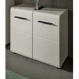 Inn.Furn Waschbeckenunterschrank Cover (Badschrank in Kaschmir / Sand, 2-türig, Breite 60 cm) mit viel Stauraum beige