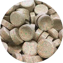 fischfuttertreff Futtertabletten Haft Tabletten 13mm Mulde Zierfischfutter Welsfutter Fischfutter (1 kg)