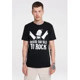 LOGOSHIRT T-Shirt The Simpsons mit lizenziertem Originaldesign schwarz S
