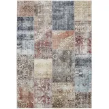 benuta Vintage-Teppich, Mehrfarbig, Kunststoff, Vintage, Ethno-style, Shabby Chic - Pflegeleicht für Wohnzimmer Schlafzimmer