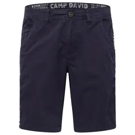 CAMP DAVID Chinohose, aus Baumwolle, Gr. M - Normalgrößen, blau,