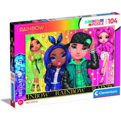 Clementoni 104 Piece Jigsaw Puzzle - Rainbow High