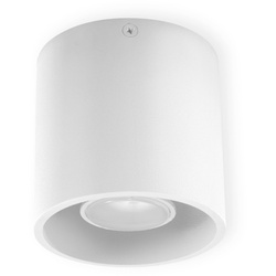 Kanlux moderne Deckenaufbauleuchte ALGO max. 40W weiß rund