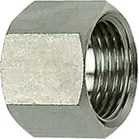 Riegler 6-kant-Überwurfmutter, G 1/2, für Tüllengröße LW 13, ES