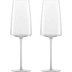 ZWIESEL GLAS Serie SIMPLIFY Sektglas leicht & frisch mundgeblasen 2 Stück 407 ml