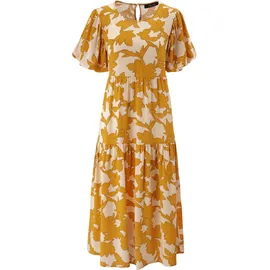 Aniston SELECTED Sommerkleid Geblümt Beige 36