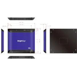 BrightSign HD225 4K Digital Signage Player
