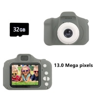 autolock Kinderkamera,HD-Digitalvideokameras(mit 32 GB SD-Karte) Kinderkamera (13.2 MP, WLAN (Wi-Fi), Geburtstagsgeschenke für Jungen im Alter von 3-9 Jahren) schwarz