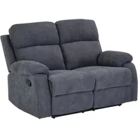 Relaxsofa 2-Sitzer - Stoff - Anthrazit - tolzano