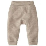 hessnatur Wollfrottee-Hose Unisex Braun 86