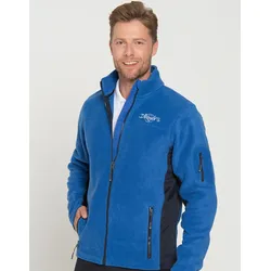 Herren Workwear Fleece Jacke in Blau, Gr. XS