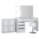Vicco Vicco, Schminktisch, Sherry (55 x 120 x 75 cm,