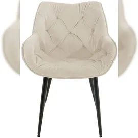 CLP 4er Set Stuhl Tanna Samt