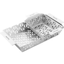 Zwilling Grillkorb Set 2-teilig Edelstahl Silber