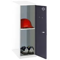Simonrack Spind SIMONLOCKER DISM weiß, anthrazit 8425437119361, 1 Schließfach