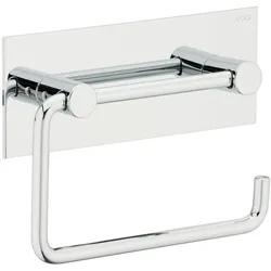 Vola Papierhalter mit Wandplatte für eine WC-Rolle, Accessoires, chrom