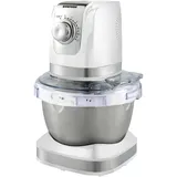 Syntrox Küchenmaschine & Knetmaschine Cream Vindas mit Edelstahl-Behälter, Multifunktionale Knetmaschine, Hochleistungs-Küchenmaschine, 600 Watt, 240 Volt