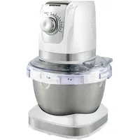 Syntrox Küchenmaschine & Knetmaschine Cream Vindas mit Edelstahl-Behälter, Multifunktionale Knetmaschine, Hochleistungs-Küchenmaschine, 600 Watt, 240 Volt