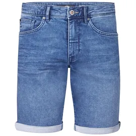 Petrol Industries Jeans-Bermudas in Blau - M