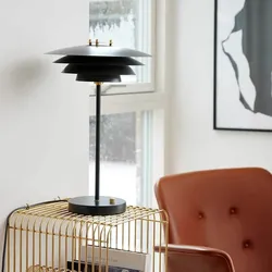 Bretagne Tischleuchte Grau