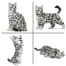 JEKCA Bricks Bengal Cat 4-in-1 Pack ST19BGC01-M02