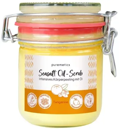 puremetics Seasalt Oil-Scrub Körperpeeling Orange