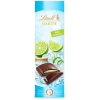Lindt Schokolade Limette | 100 g Tafel | Feinste Zartbitter-Schokolade mit einer erfrischenden Limetten-Füllung | Kühl genießen | Schokoladentafel | Schokoladengeschenk | Dunkle Schokolade