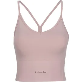 Icebreaker Merino Blend 260 Seamless Rib Strappy pink S