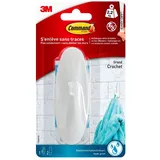 3M CommandTM Bad Large Design-Haken (L x B x H) 105 x 38 x 38 mm Weiß Inhalt