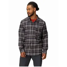 Marmot Stonepeak Lightweight Performance Flannel Langarmhemd - Black - L
