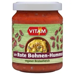 VITAM Hummus Rote Bohnen Aufstrich bio